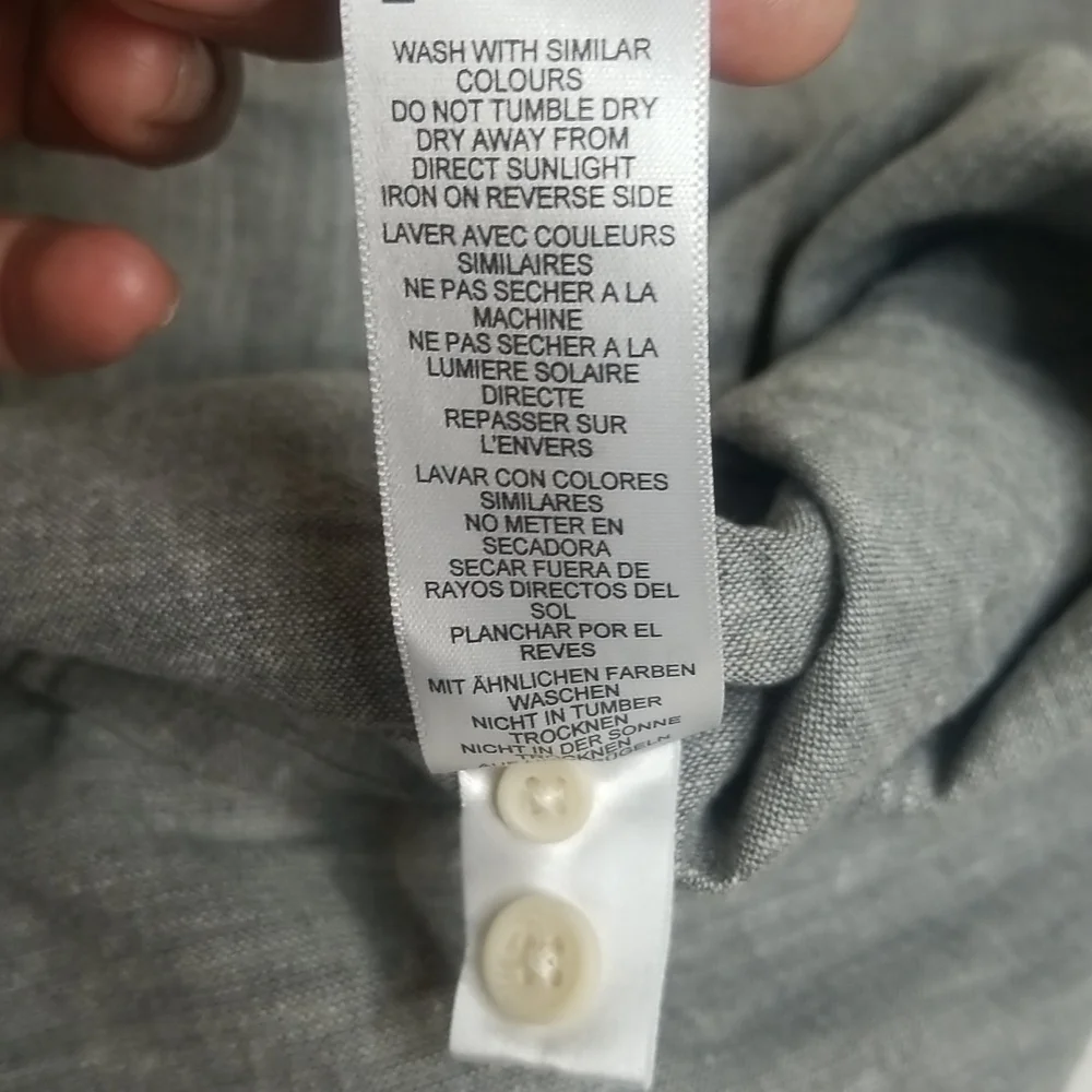 asos Button Down Long Sleeve Shirt - Picture 8 of 11